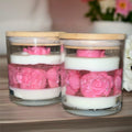 Rose Gel Candles