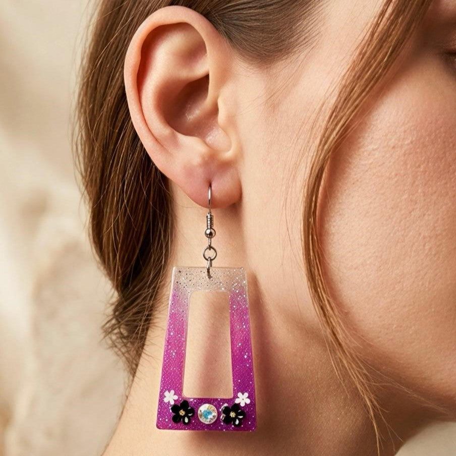 Blossom Glass Earrings