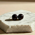 Crimson Dust Black Studs