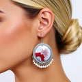 Pearl Blossom Jhumka
