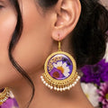 Royal Orchid Jhumka