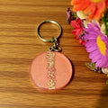 Pink Shimmer Keychain