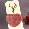 Sparkling Heart Keychain